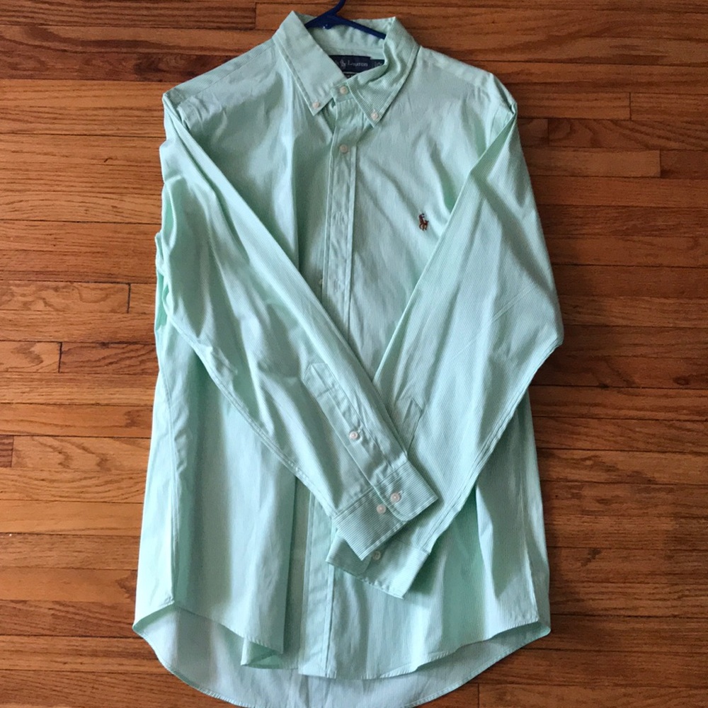 Polo by Ralph Lauren long sleeve green button down